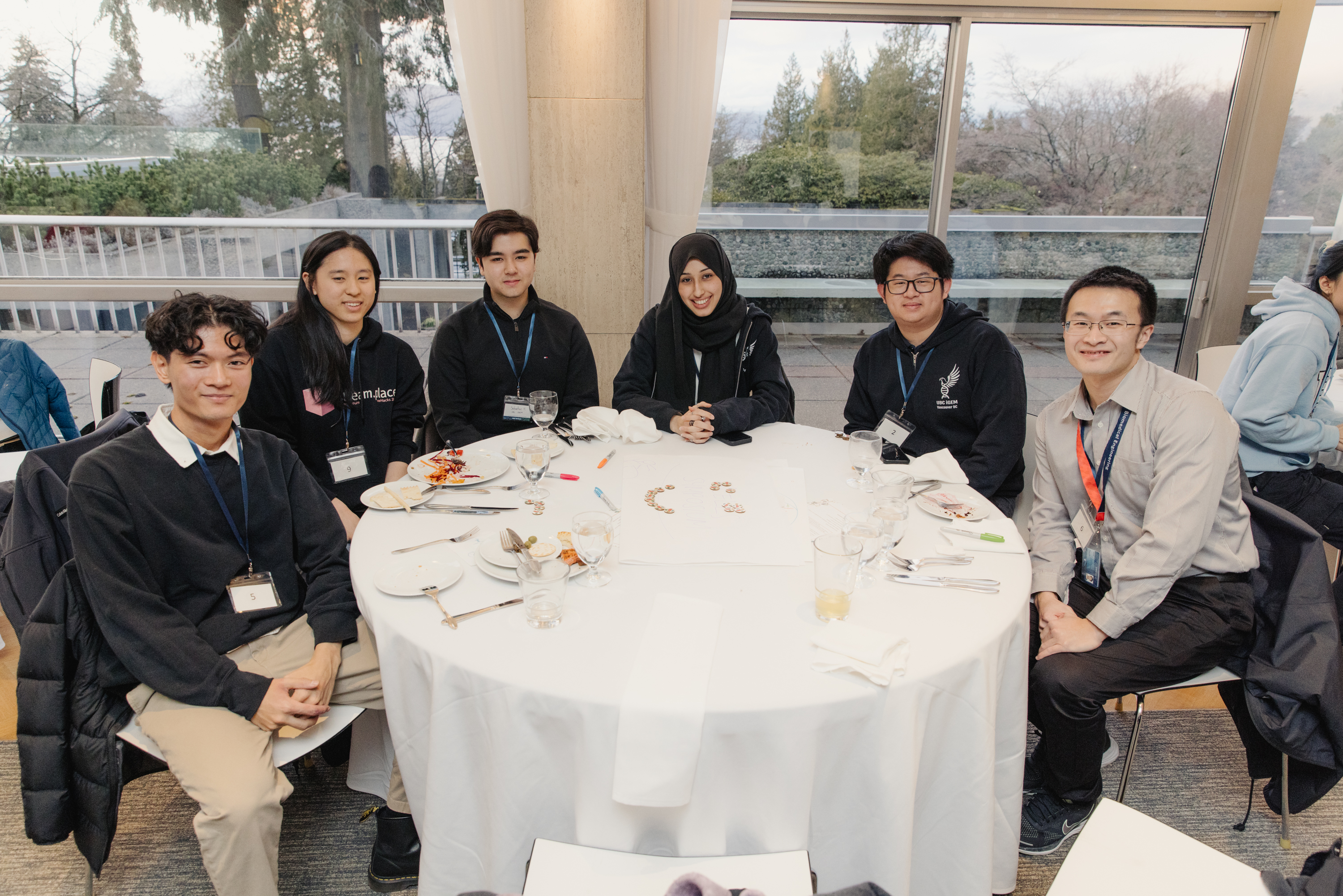 UBC iGEM representatives at the MCELLS (Microbial Cell Systems for Sustainable Living) gathering.