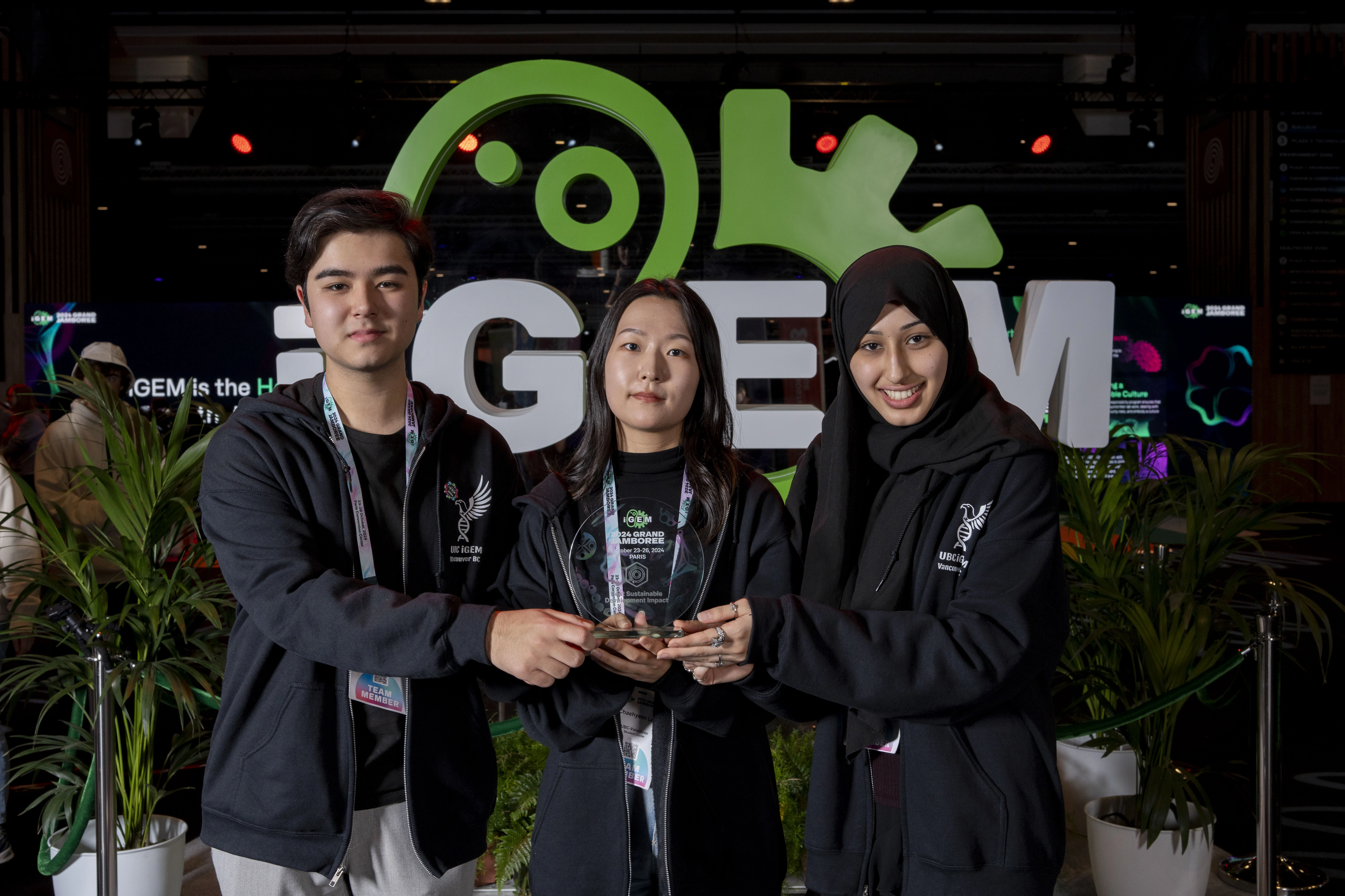 UBC iGEM team members at the 2024 Jamboree.